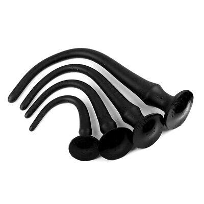 Long Silicone Slink Depth Toy Dildo Black 4 Sizes Available 11 5 To 23
