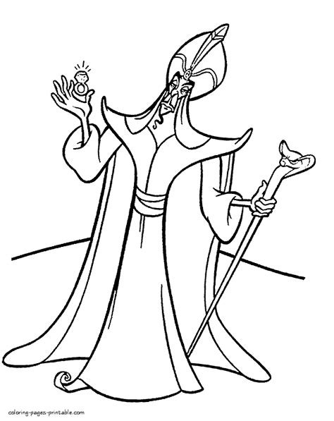 Female Villain Coloring Pages