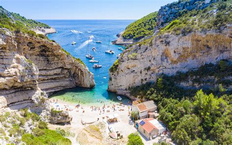 Hrvatska) is a country situated in south central europe and mediterranean region. Stiniva (Vis Island) Beach / Croatia / Dubrovnik // World ...