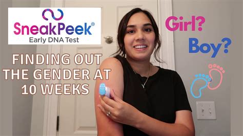 Sneak Peek Gender Test Full Review Finding Out The Gender At 10 Weeks