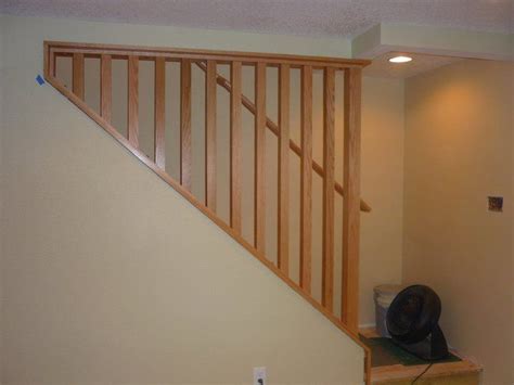 Removable Banister Removable Stair Rail That Was Finished Nailed At