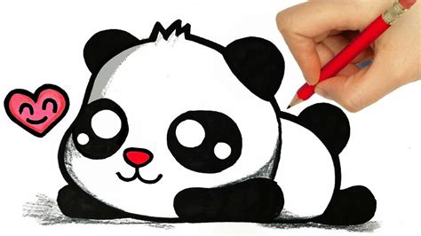 How To Draw A Panda Easy Step By Step Drawing A Cute Panda Easy Step