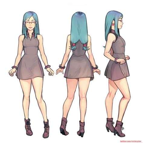 Ct On Twitter Standing Poses Character Poses Anime Poses Reference