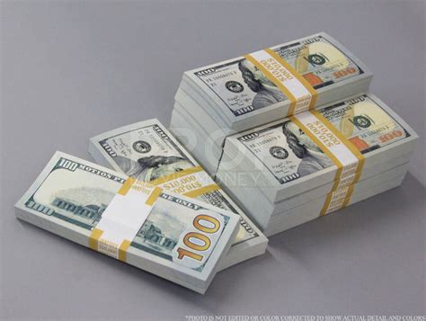 Check spelling or type a new query. Prop Money New Style 110,000 Full Print Stack for Movie, TV, Videos Novelty - Other