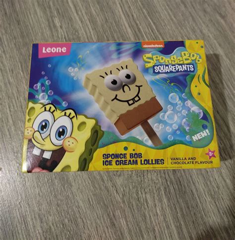 New Spongebob Squarepants Nickelodeon Ice Cream Box Empty Cartoon Ebay