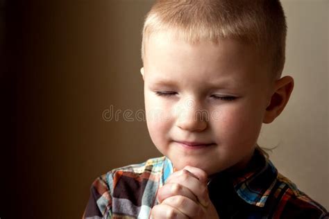 Praying Child Stock Photo Image Of Copyspace Children 45455016