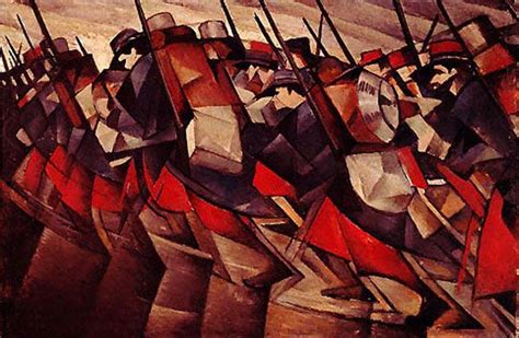 C R W Nevinson Returning To The Trenches Retour Aux Tranchées