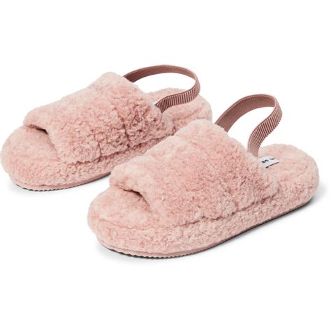 Brilliant Basics Womens Elastic Back Slippers Blush Big W