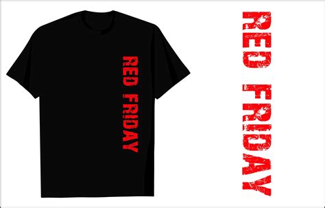 Red Friday T Shirt Design Graphic By Teestore · Creative Fabrica