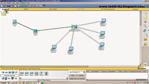 Cara Membuat Wifi Di Cisco Packet Tracer