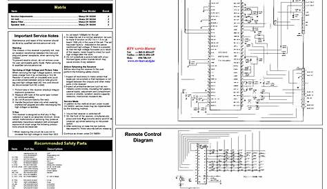 SHARP BCTVA CHASSIS 66AS06H TV SM Service Manual download, schematics