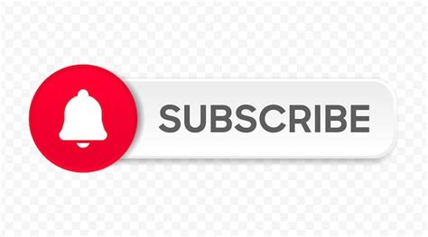 Premium Vector Subscribe Button Bell Notification Icon Button And
