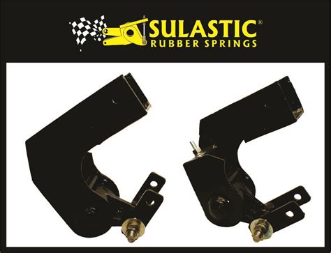 Sulastic installed and a smooth ride. Sulastic Rubber Springs. Leaf Spring Shackle