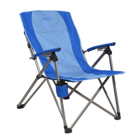Kamp Rite Folding Reclining Camping Chair W 3 Positions Cupholder