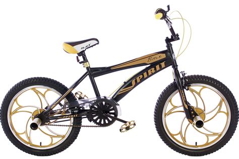Huge selection of parts, components and accessories! Spirit BMX Cheetah Goud 20 inch - Crossfiets - City-Bikes.nl