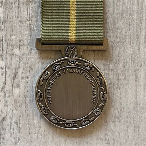 Humanitarian Overseas Service Medal Foxhole Medals