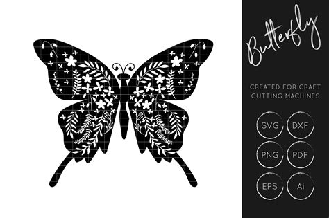 Butterfly Cut Out Svg Free SVG Cut Files Create Your DIY Projects