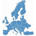 Map Europe Clip Icon Countries Newdesignfile Via