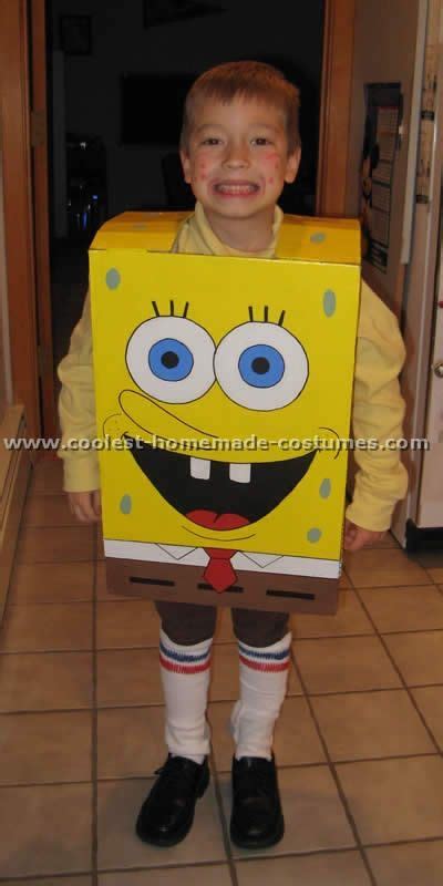 11 Coolest Homemade Spongebob Costume Ideas Spongebob Costume Diy