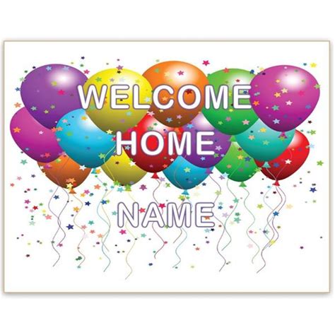 New House New Baby A Welcome Home Sign Template For Word