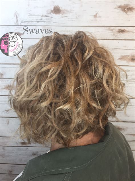Naturally Curlywavy Balayage Highlights Blond Hair By Carleen Sanchez