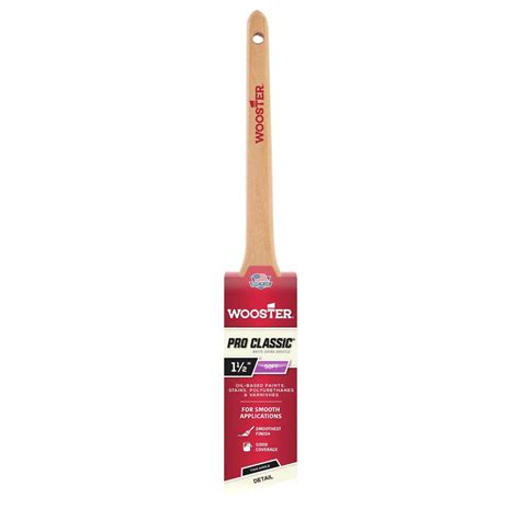 Wooster Brush 1 12 Angled Hog Sash Brush 69794378 Msc Industrial Supply