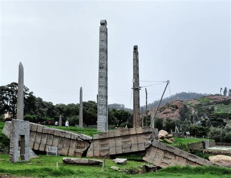 Stelae Aksum Ethiopia Fallen Stelae Is The Biggest Piece Flickr