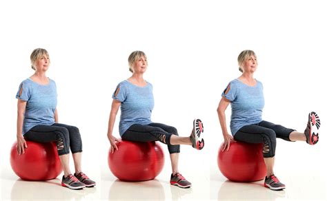 Exercise Ball Workout 20 Minute Routine For Seniors Silversneakers