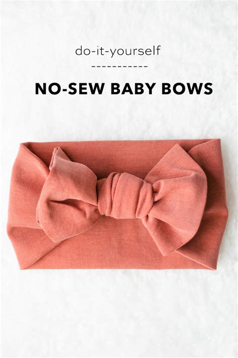 DIY No Sew Baby Bow Head Wrap Something Turquoise