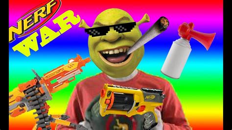 Kitchen gun meme compilation animation. MLG Nerf War - YouTube