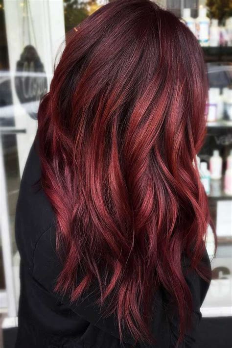 hair color   gorgeous intense red hair color  charm