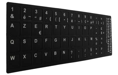 Asia Approach Whimsical Autocollant Clavier Qwerty Sobriquette Isolate