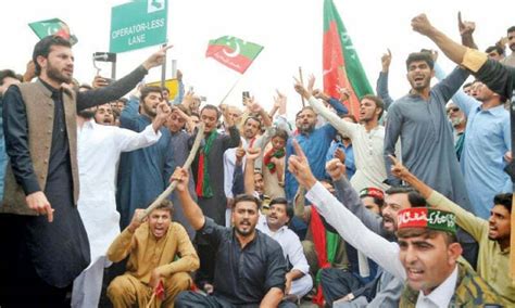 Road Blockades In Parts Of Kp As Pti Activists Protest Bid On Imrans