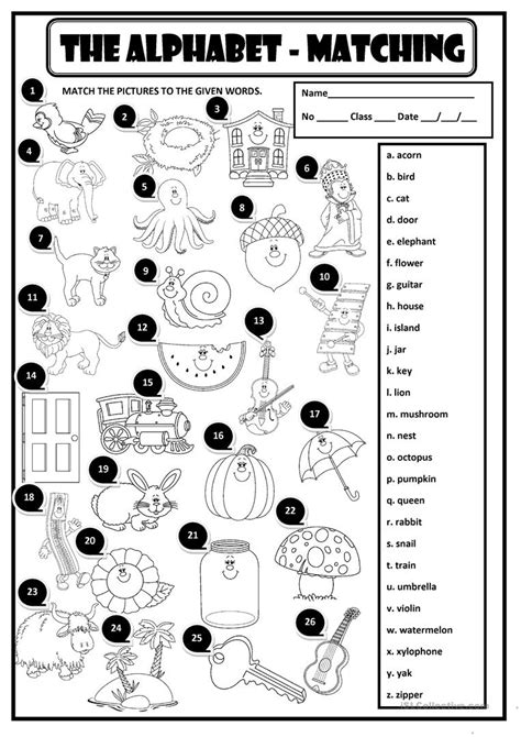 The English Alphabet Poster English Esl Worksheets For C73