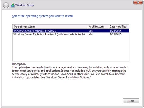 Windows Server Technical Preview 2 Novità Nella Gui Devadmin Blog