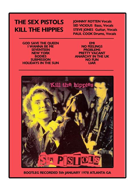 6 X The Sex Pistols Johnny Rotten Poster Prints Punk Rock Etsy