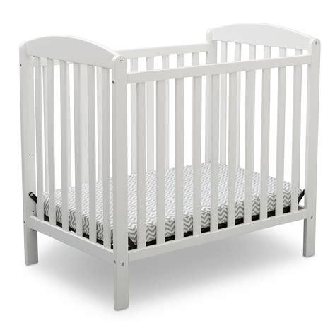 Delta Children Gateway Mini Convertible Baby Crib With 275 Inch