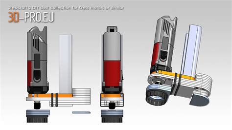Ob cnc drehen, cnc fräsen, cnc bohren oder cnc laserschneiden, wir sind ihre verlängerte werkbank. DIY Absaugung Stepcraft 2 für Kress Motore (o.ä.) › 3D-PRO.EU
