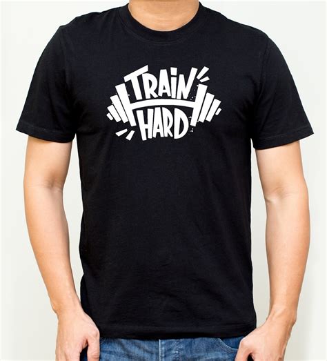 Train Hard T Shirt Etsy