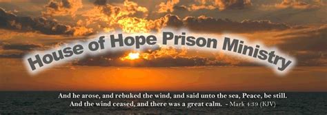 House Of Hope Prison Ministry
