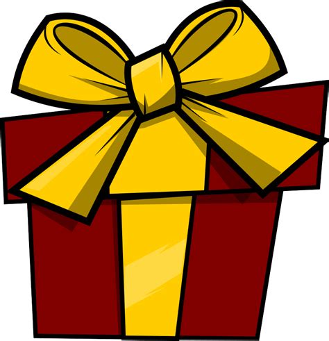 These christmas presents are hidden so kids will have to search extra carefully! Cartoon Christmas Present - ClipArt Best