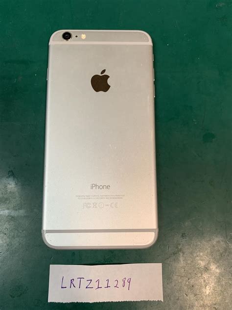 Apple Iphone 6 Plus Unlocked Silver 64gb A1522 Lrtz11289 Swappa