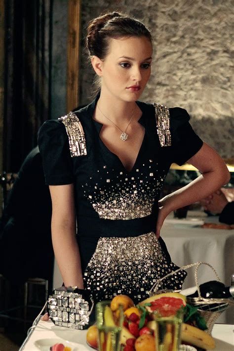 Blair Waldorf Black Dress