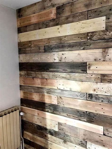 48 Wonderful Diy Pallet Wall Design Ideas To Beautify Interior Pallet