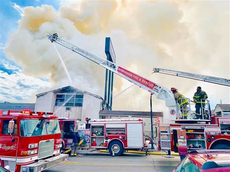 Firefighters Once Again Responding To Location Of Massive Fire In