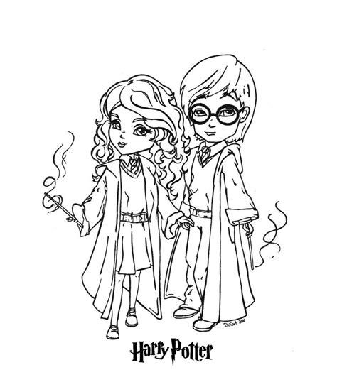 Showing 12 coloring pages related to hermione granger. Harry Potter Ginny Coloring Page - Coloring Home
