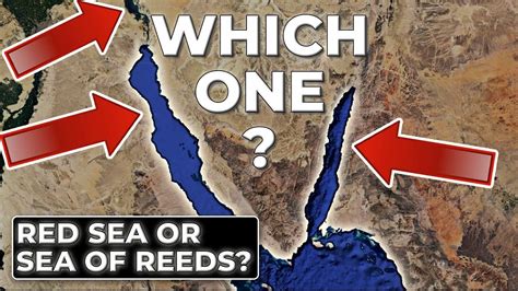 Did The Israelites Cross The Red Sea Or The Sea Of Reeds Youtube