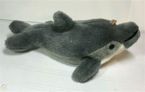 Fiesta Plush Dolphin Full Body Puppet With Sounds 15 Stuffed Animal