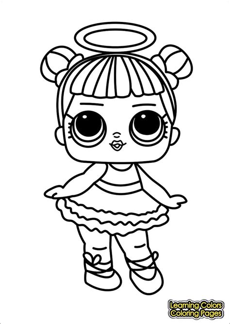 Lol Doll Coloring Pages Crystal Queen