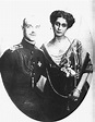Grand Duke Mikhail Alexandrovich and his wife Countess Natalia Brassova ...